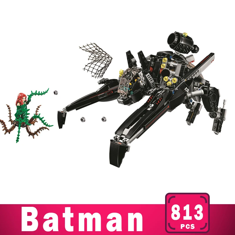 Супер Герои кубики Бэтмен наборы Мини DIY строительные блоки кирпичи игрушки