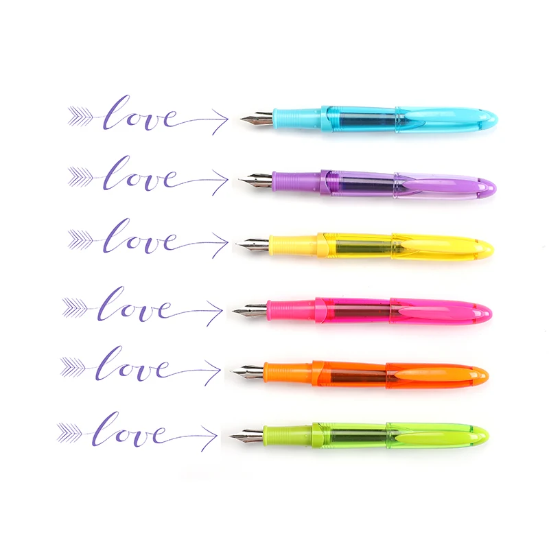 

Luxury quality ink refill cartridgeMini ink pen, plastic pen, mini fountain Pen with ink catridge