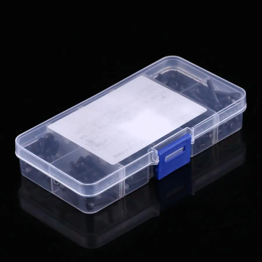 M3 болты с шестигранной головкой винты гайками ассортимент набор 280 шт. болт