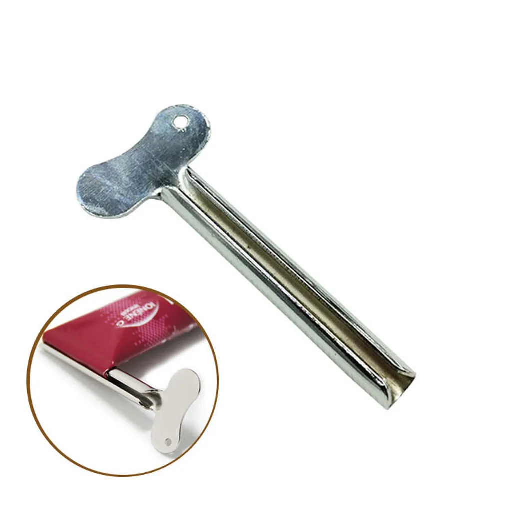 Выдавливатель для зубной пасты аксессуары ванной комнаты металлическая трубка U