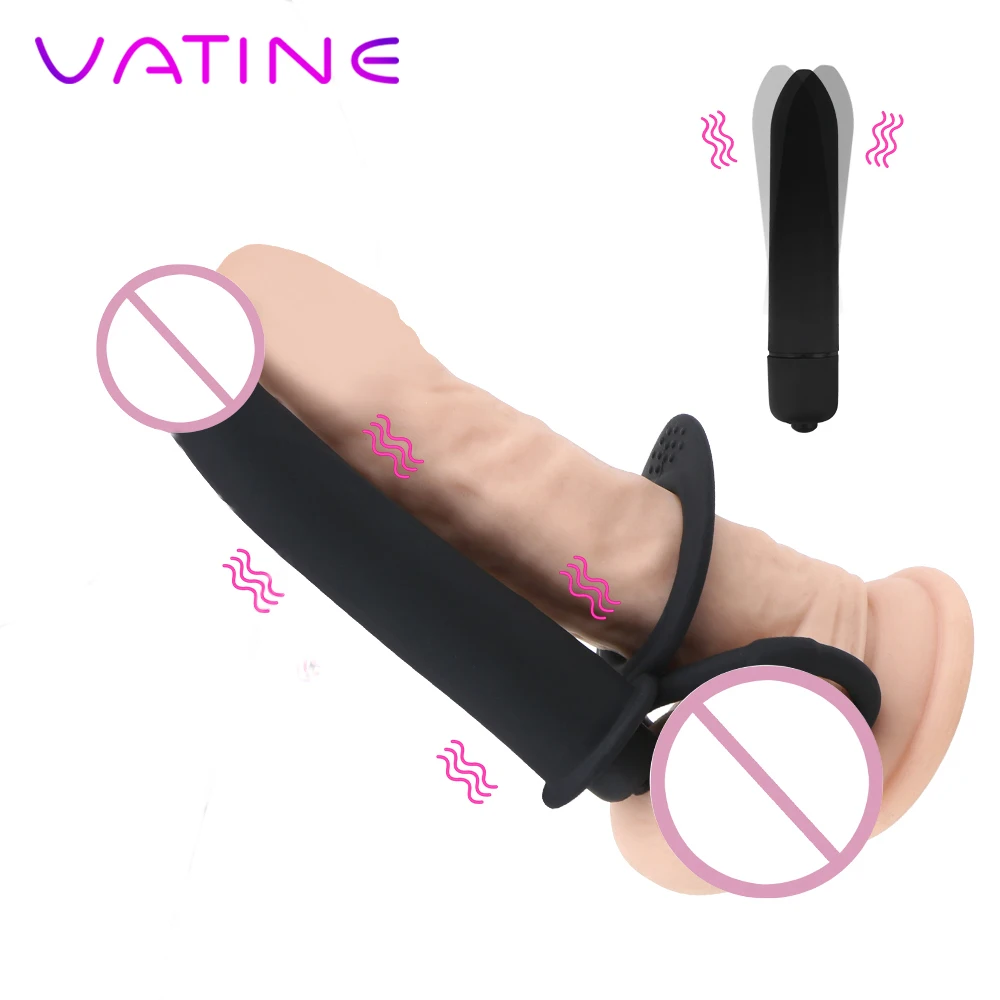 Вибратор ватин 10 скоростей фаллоимитатор анальная пробка для мужчин вибратор с