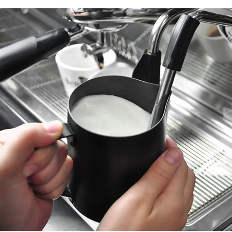 

Non-stick Coating Stainless Steel Milk Frothing Pitcher Espresso Coffee Barista Craft Latte Cappuccino Cream Froth Jug Maker