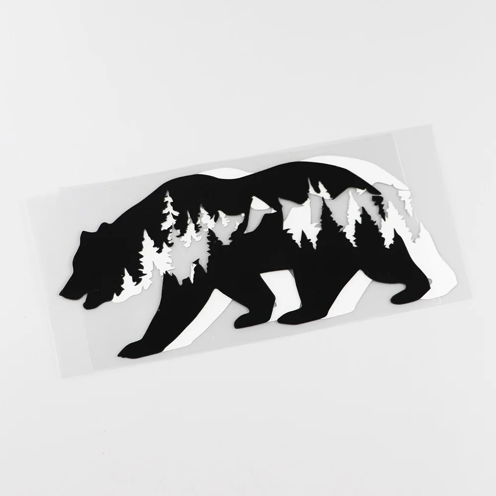 

Cartoon Bear Wildlife Camper Car Truck Decal Vinyl Car Sticker 17CMX9CM