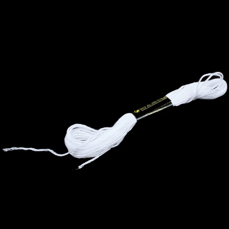 12x белый якорь крест иглы хлопок вышивка нить шпажки шитье ремесло|Нитки для