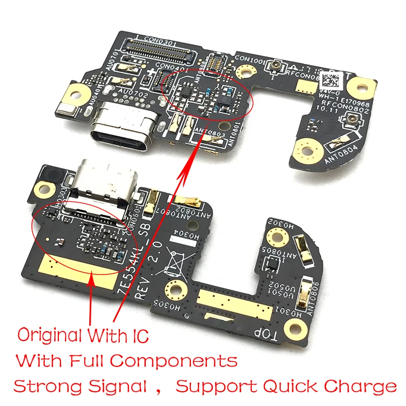 Плата USB для зарядного порта гибкий кабель соединительные детали модуля