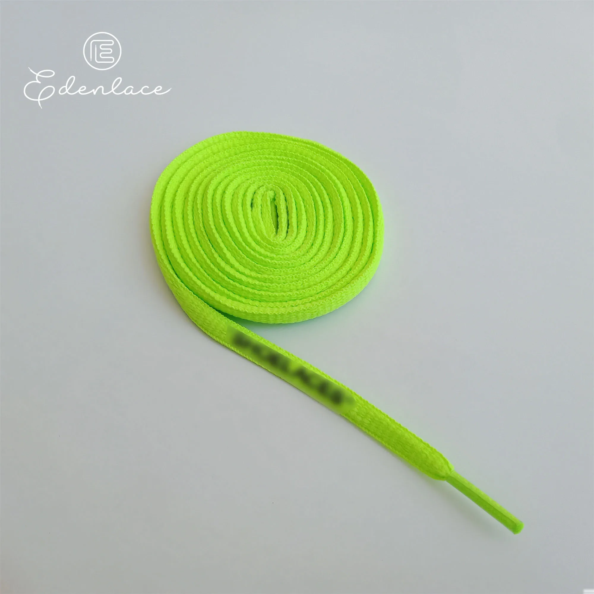 

Rubber Print Oval SHOELACES Silicone Printed Ropelace Black White Orange Green Turquoise Shoelaces Cool Design Hoodies 60"/150cm