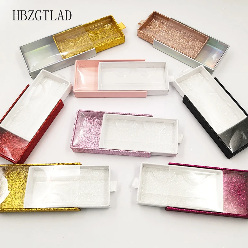 Оптовая продажа накладных ресниц упаковочная коробка коробки для с логотипом на