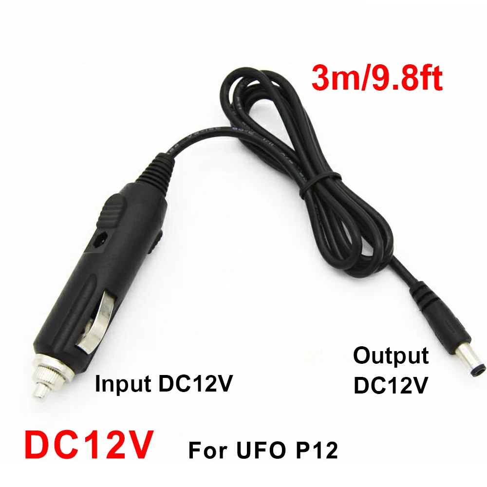 DC12V/19 V Автомобильный адаптер питания для 19V BYINTEK проектор UFO R15 R9 и 12V для UFO P12