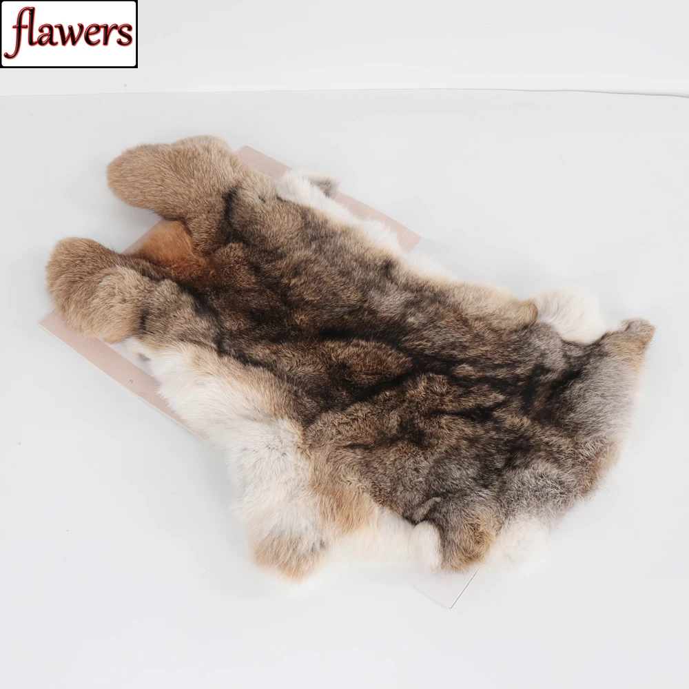 

Hot Sell Natural Real Rabbit Fur Sale By Whole Piece Fluffy Rabbit Pelt Fur Home Decoration Clothing Accessories High Quality