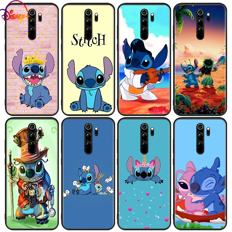 

Disney Stitch For Xiaomi Redmi 9i 9T 9A 9C 9 8A 8 GO 7 7A S2 Y2 6 6A 5 5A 4X Prime Pro Plus Black Phone Case