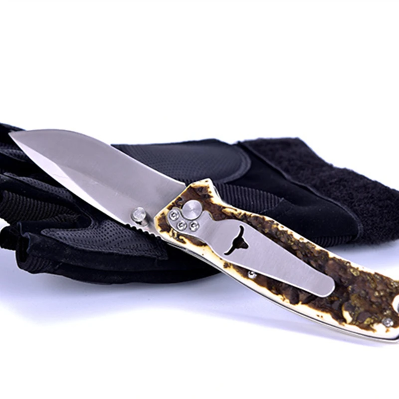 Тактический нож 57HRC с высокой твердостью складной карманный инструмент для