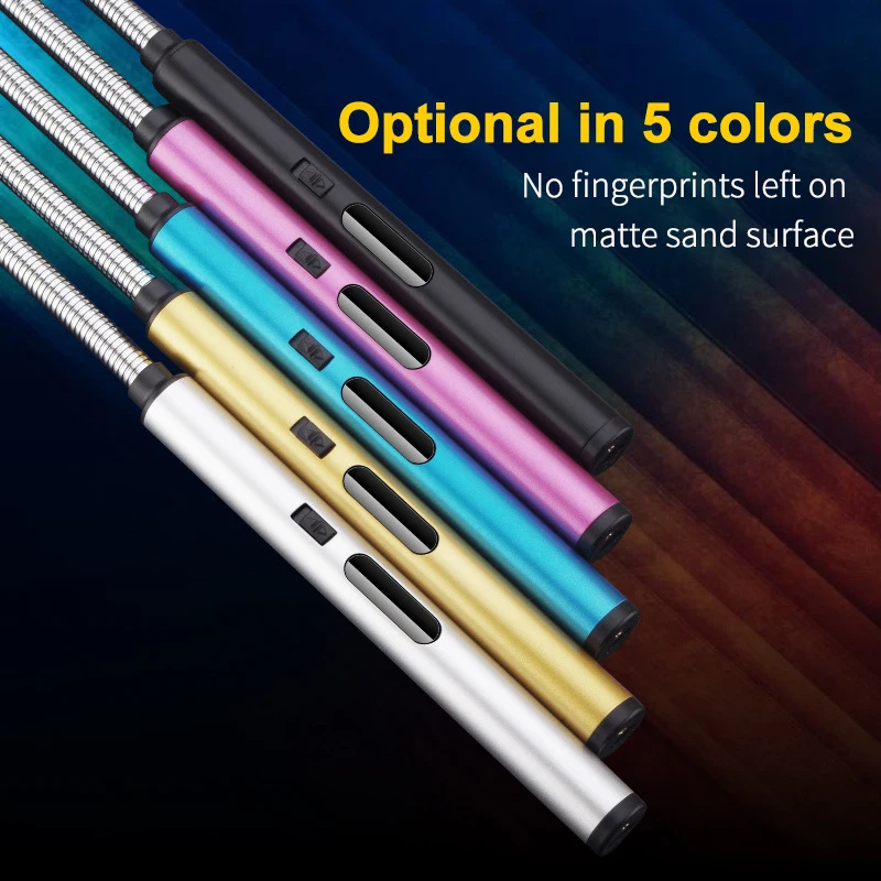 Дуги брикет сенсорный электрическая зажигалка USB Перезаряжаемые беспламенная