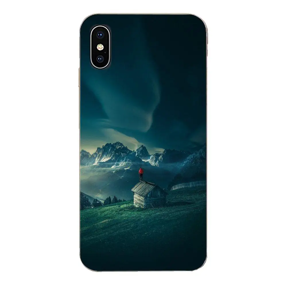 Северное сияние для huawei Honor 4C 5A 5C 5X6 6A 6X7 7A 7C 7X8 8C 8S 9 10 10i 20 20i Lite рro гладкий Чехол из ТПУ