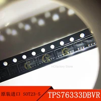 original low voltage linear regulator tps76333dbvr original sot 23 5 printed product 10 sets