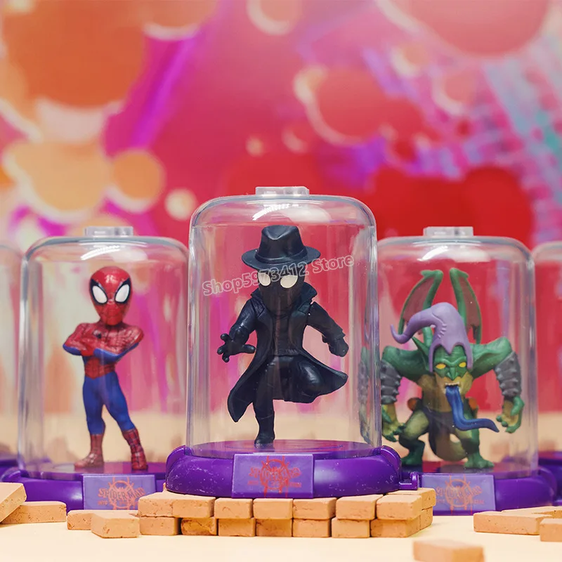 Натуральная Marvel Человек паук Аниме фигурки параллельная вселенная периферийное