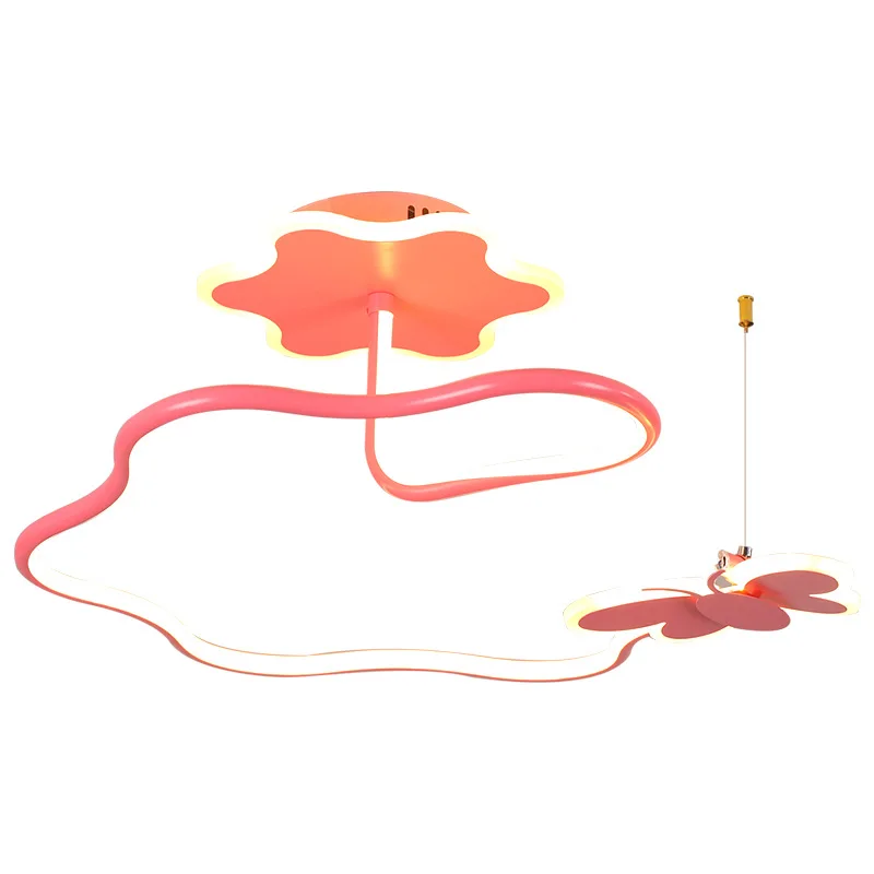 

Простая потолочная лампа, лампа для гостиной, детская лампа, лампа для теплой и романтической спальни, лампа в виде туманности, лампа для дет...