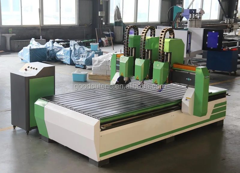 

High quality 3d driller multi head 3 spindles wood router cnc machine driling for woodworking