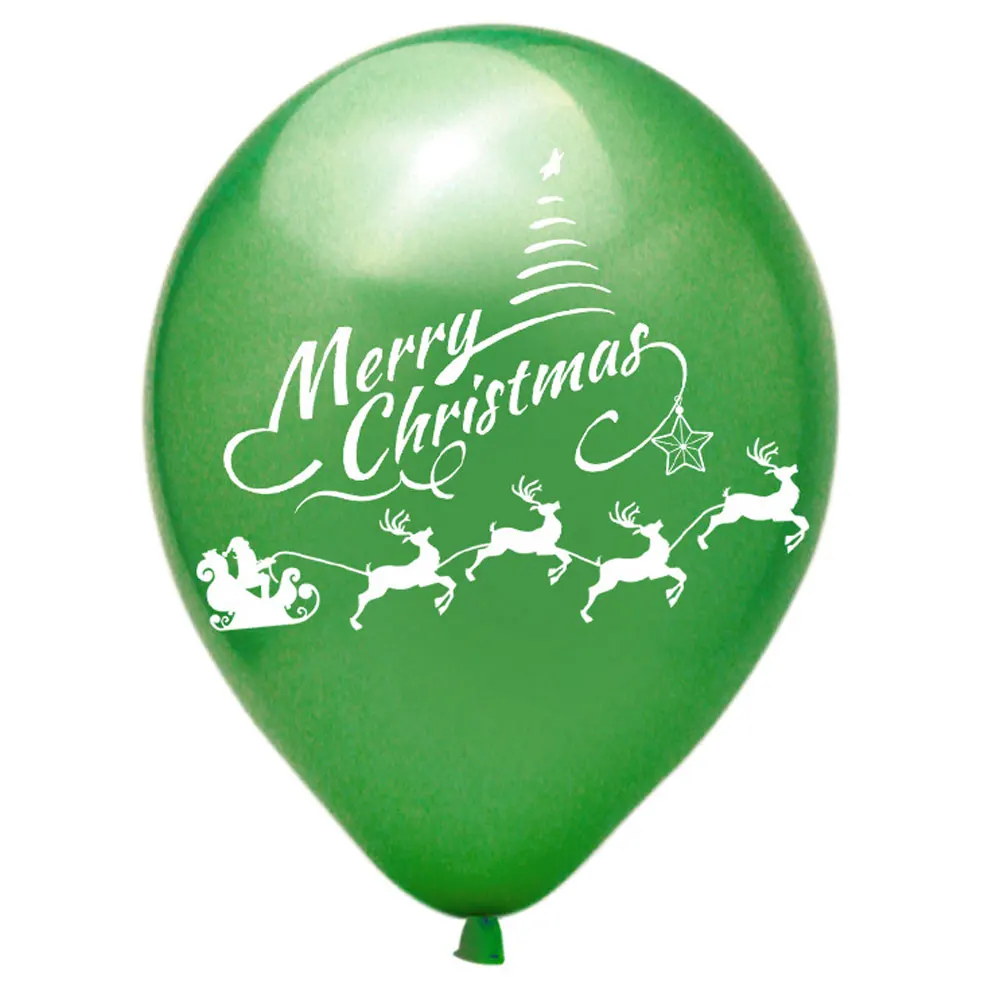 

12inch Merry Christmas Latex Balloons Santa Claus Balloon Wedding Ballons Decoration Baby Shower Happy Birthday Party Supplies