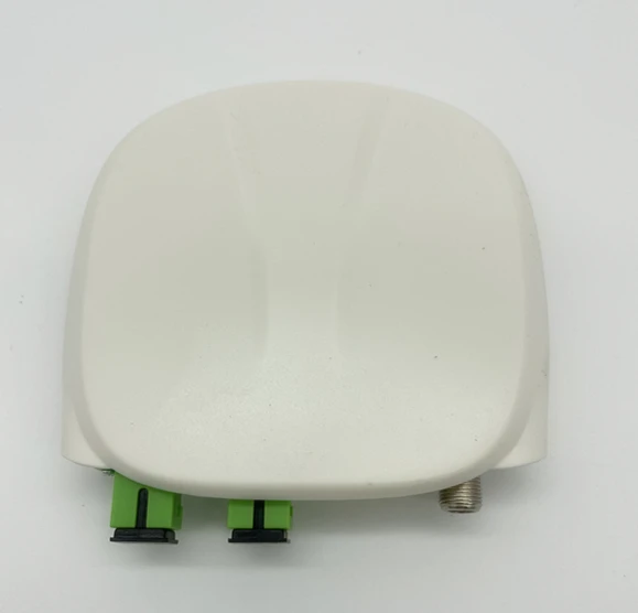 SC APC оптический приемник SC/APC-SC/UPC с WDM и AGC мини-узел Внутренний белым пластиковым