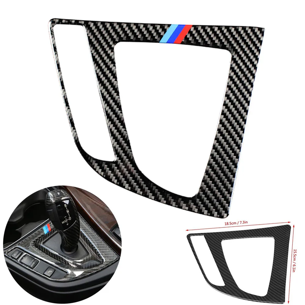 Крутая отделка из углеродного волокна наклейки на панель для BMW 3 4 серии F30 F32 F34 320li