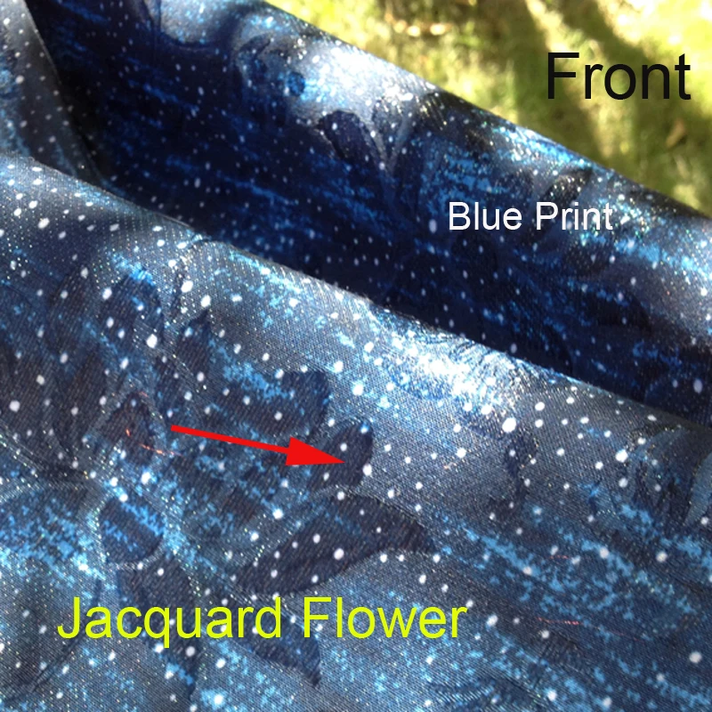 Ткань жаккардовая для платья ткань шитья одежды сделай сам из полиэстера с