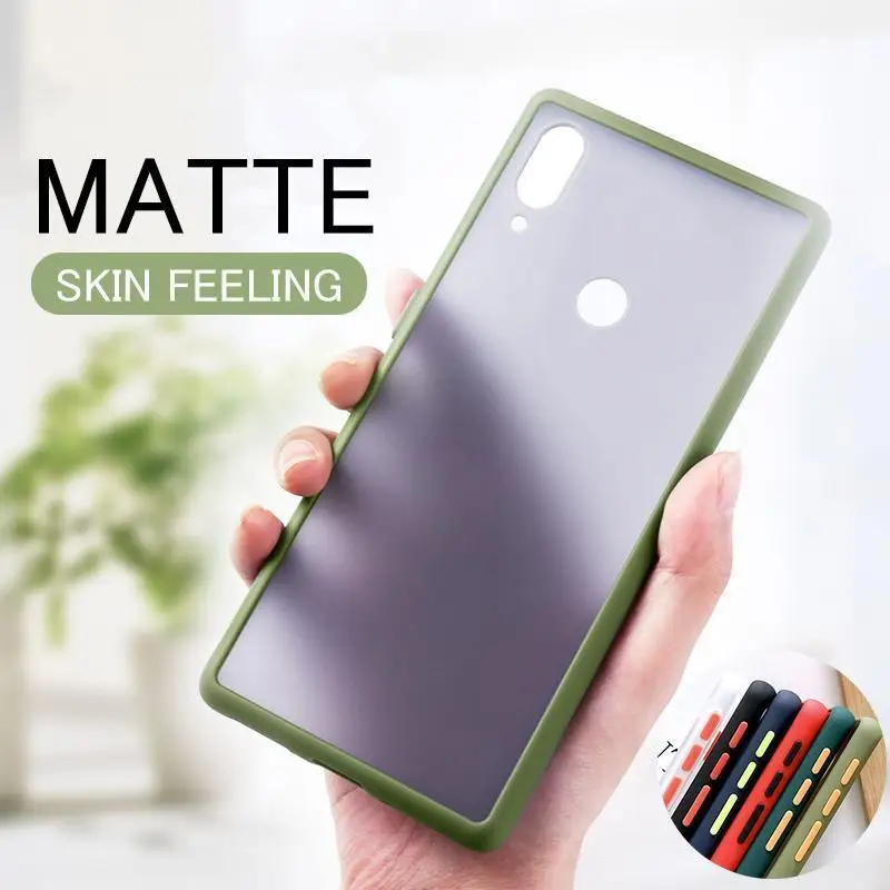 Чехол для телефона Xiaomi Mi 10 9 Lite 10Pro матовый чехол с контрастными цветными кнопками