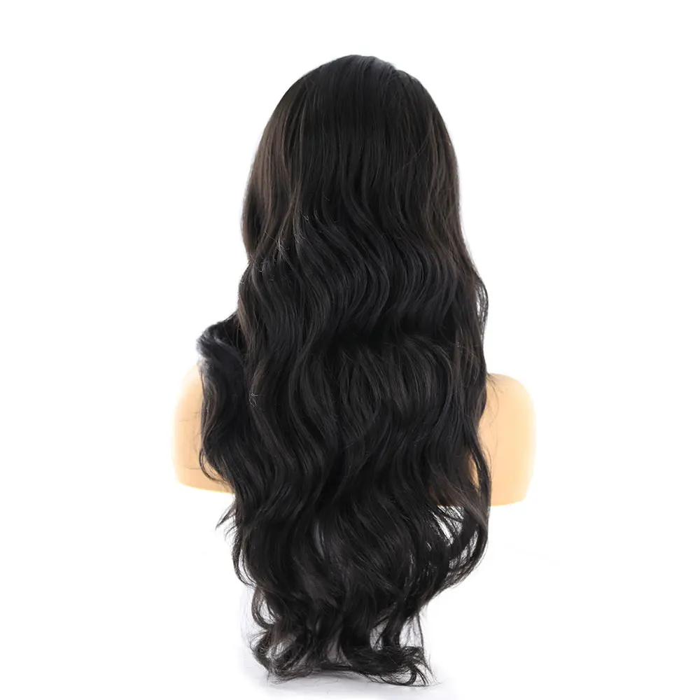 Синтетические кружевные передние парики с детскими волосами X TRESS натуральный