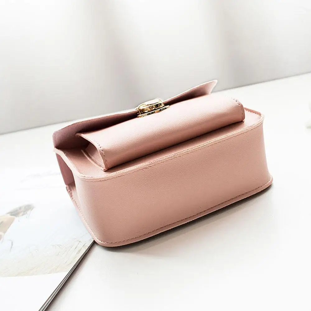 1 шт. модная однотонная женская маленькая сумка через плечо стеганая кошелек с