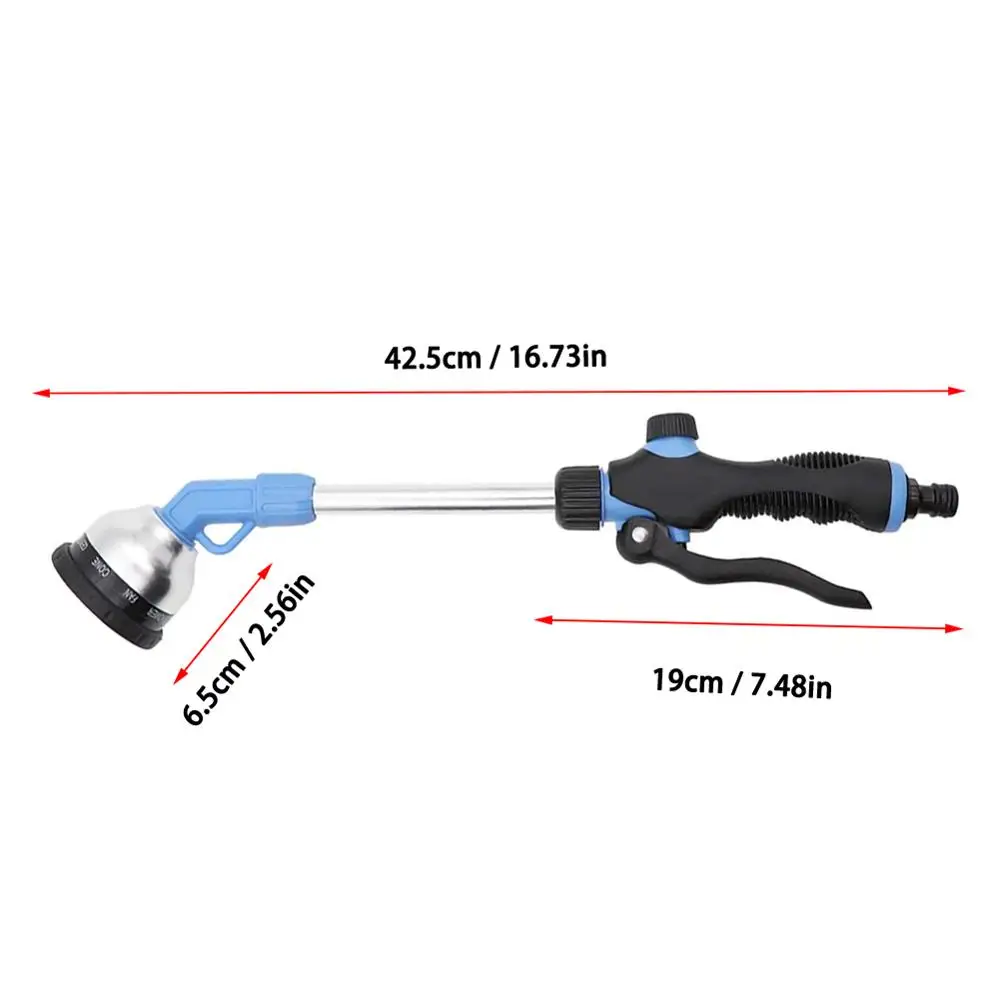 Лот 9 функции длинный стержень пистолет распылитель шланг сопла Пистолеты