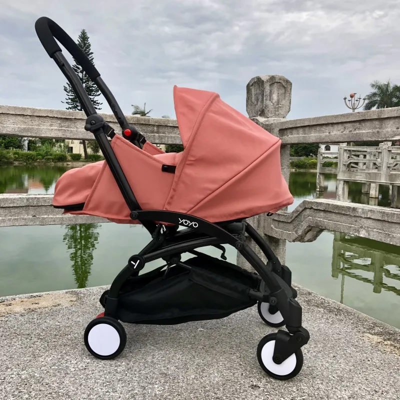 pink(original cloth) Новое обновление, класс 0-6 м, гнездо для новорожденных, аксессуары для детской коляски, корзина для сна для yoyo Yoya, коляска, зимняя теплая коляска - Цвет: pink(original cloth)