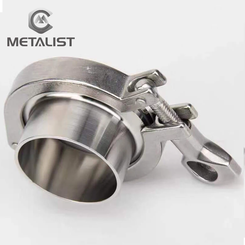 Металлист 2 5-6 дюймов нержавеющая сталь SS304 санитарный фитинг набор труб: Сварка