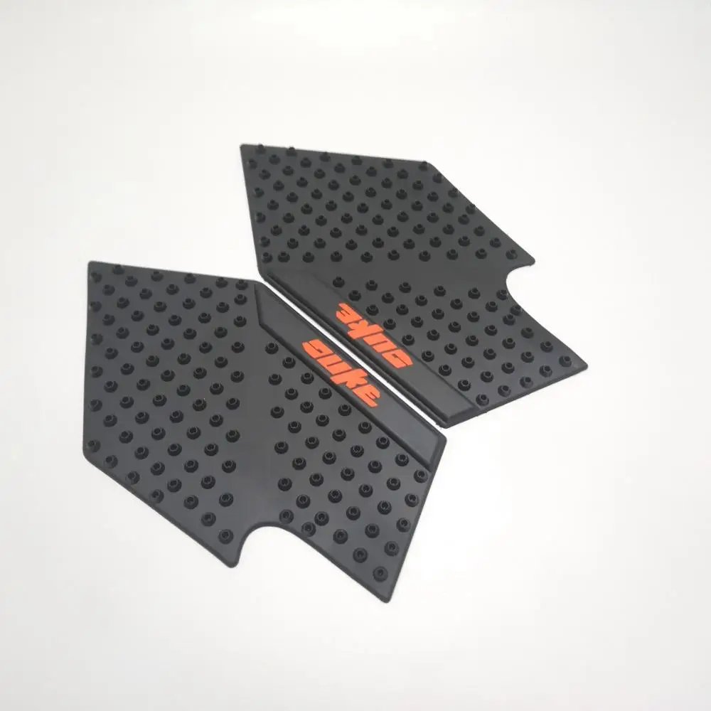 Black Для KTM DUKE 125 200 390 мотоциклетные Нескользящие Танк Pad Сторона газа Колено сцепление тяги колодки протектор наклейки - Цвет: Black