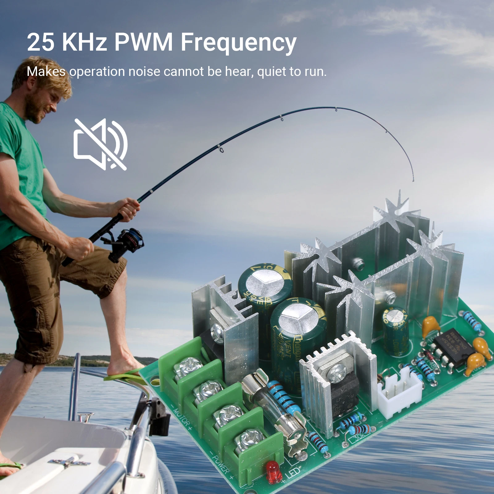 

PWM DC Motor Speed Controller DC 3A Speed Adjustable Motor Driver Module 6V 12V 24V28V DC Motor Reversing Switch Adjustment Knob