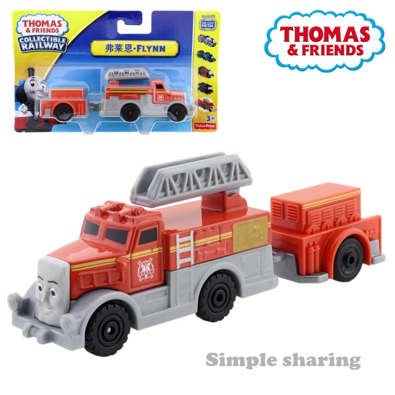 Модель поезда Thomas And Friends Track Master Engine 1/43 Флинн металлическая игрушка из литого под давлением коллекционная