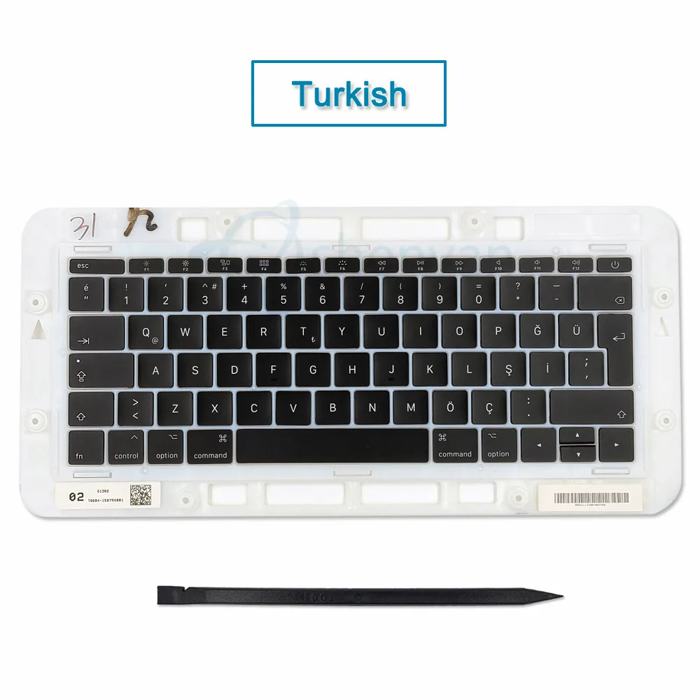 ShenYan A1708 зажимы для клавиатуры Apple Macbook Pro Retina 13 дюймов ноутбук колпачок 2016 2017 года |