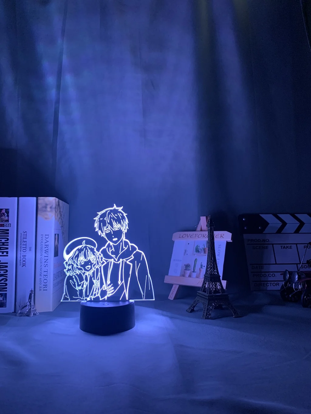 

16 Colors Night light Anime In/Spectre Led Night Light Anime Lamp Kotoko 3D remote control desk lamp for Bedroom Decor Lamp