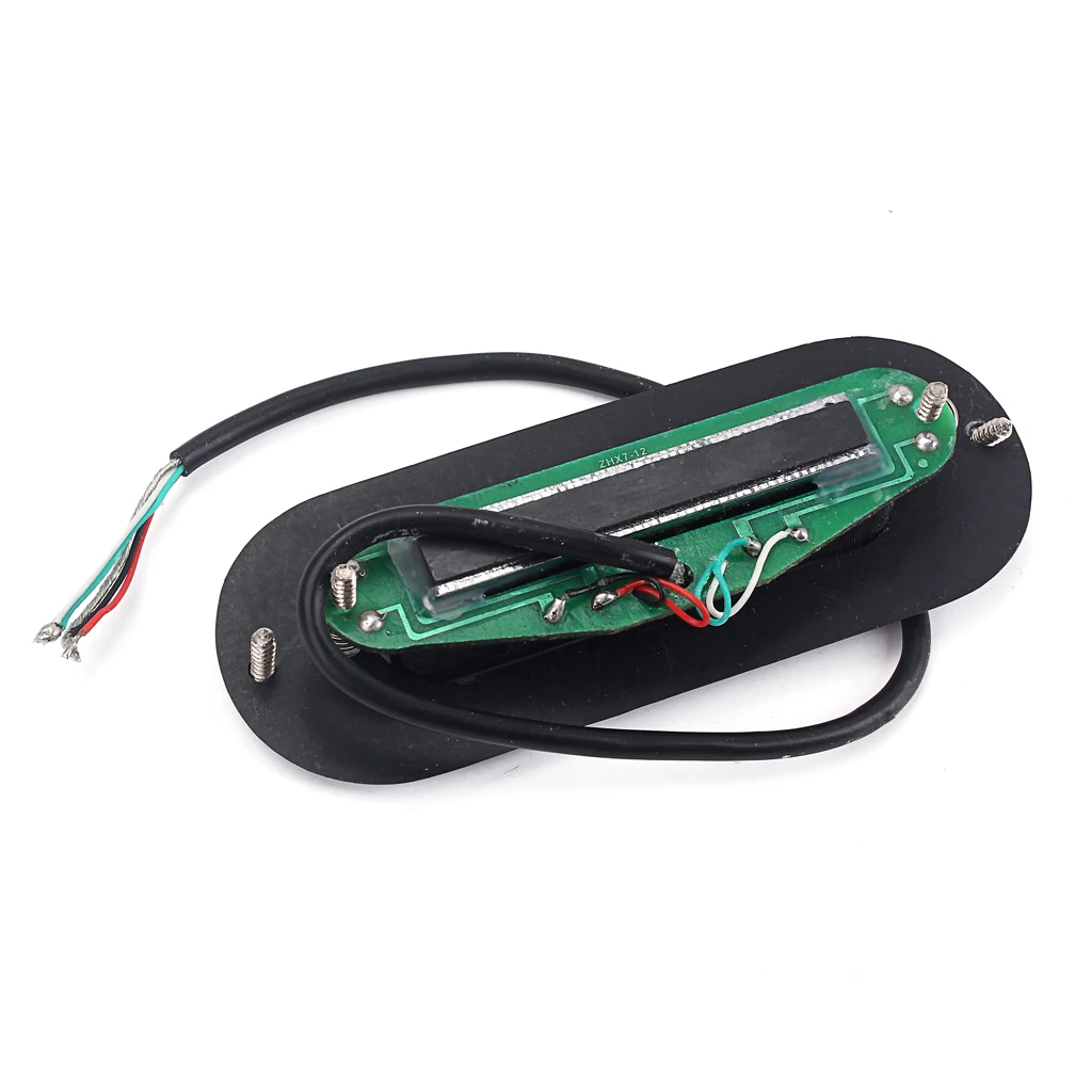 

Dual Rail Humbucker Pickup for Acoustic, Electric Cigar, Cigar Box Guitars