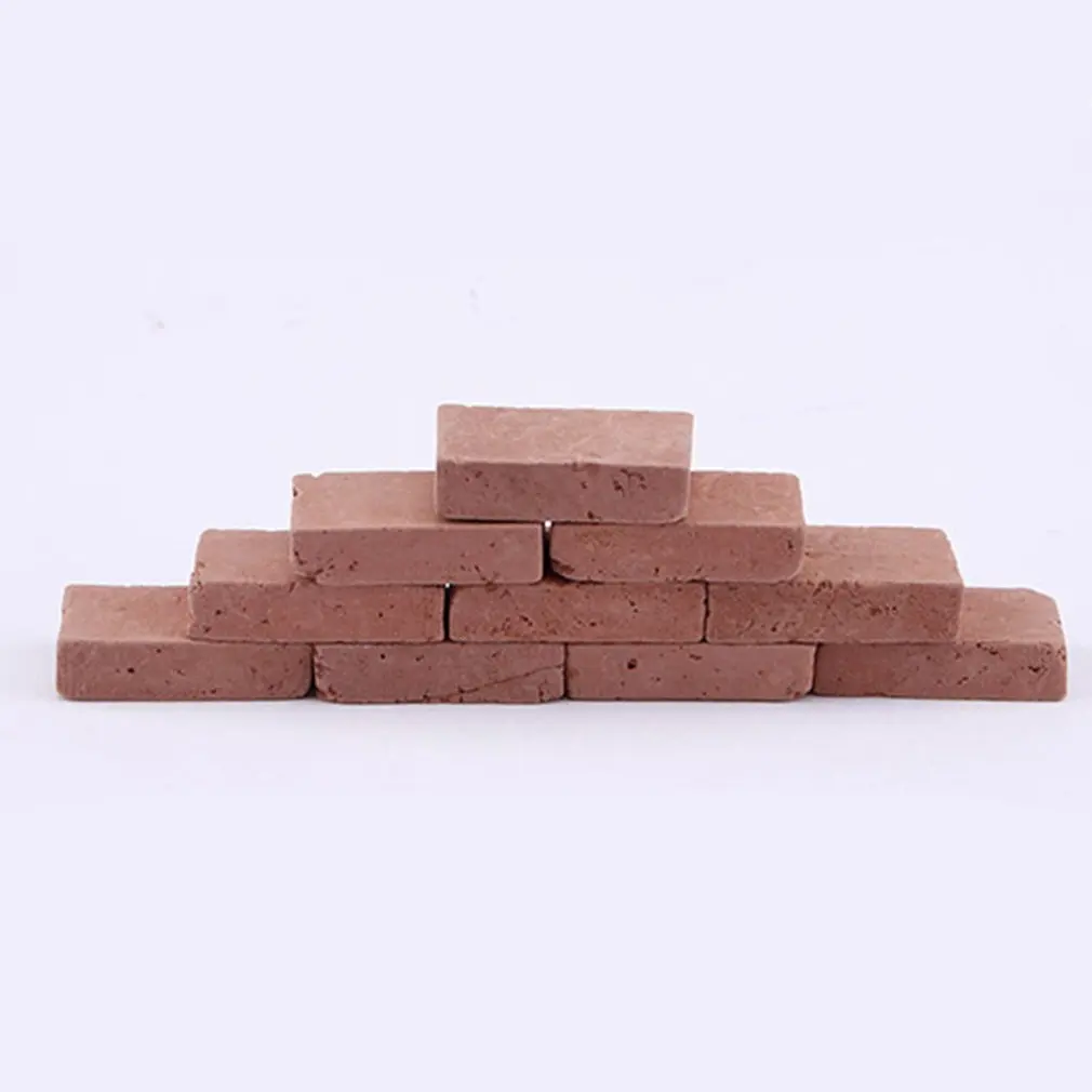 Детский сад Diy ручной урок песочный стол Строительная модель кирпич здание