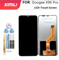 New Original LCD Display Screen Touch Digitized Assembly Replacement With Tools For DOOGEE X96 Pro Phone