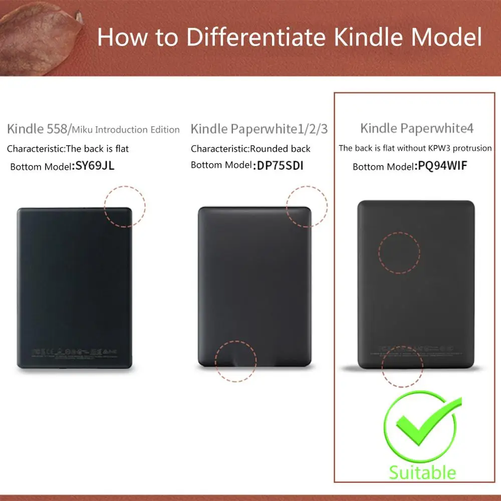 Magnetic Smart Case for Paperwhite 4 Coque Ultra Slim eReader Cover Kindle Paperwhite4 with Auto Wake/Sleep | Компьютеры и офис