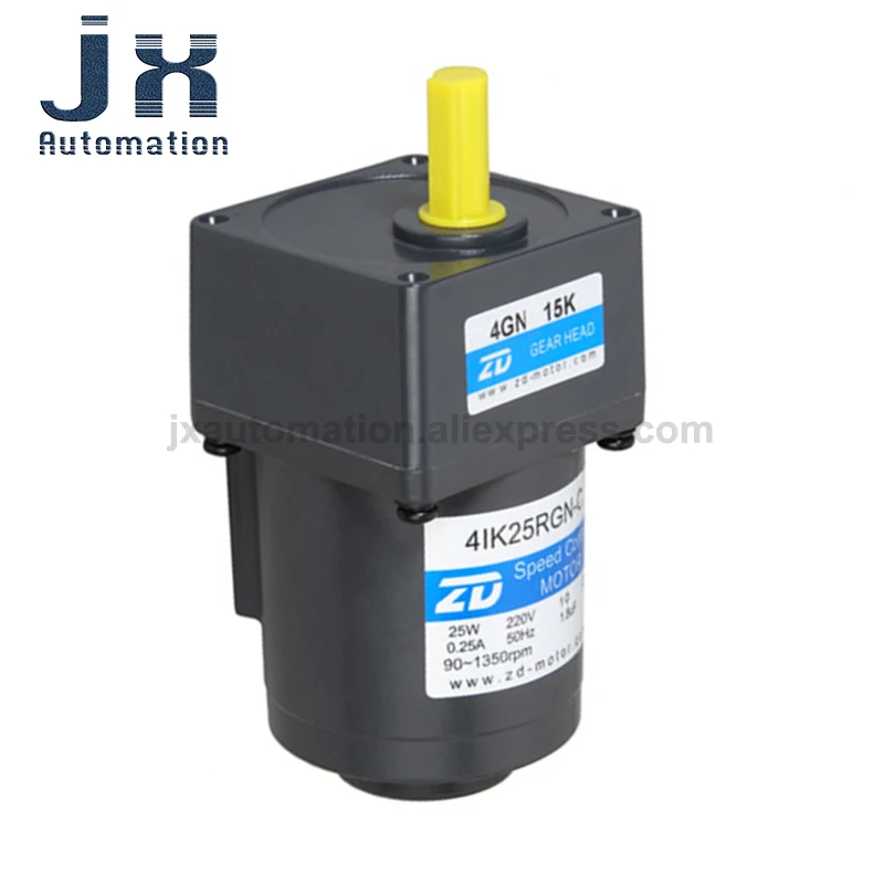 Скоростной двигатель переменного тока ZD 4IK25RGN-C/4IK25RGN-A передаточное число 3 ~ 750 К