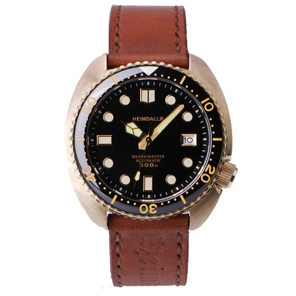 Мужские подводные часы Роскошные мужские HEIMDALLR брендовые автоматические