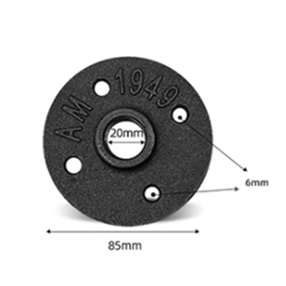 

Flange Iron Pipe Fittings Wall Mount Floor Antique DN15 Flange Piece Hardware Tool Cast Iron Flanges Gietijzeren Buisleidingen