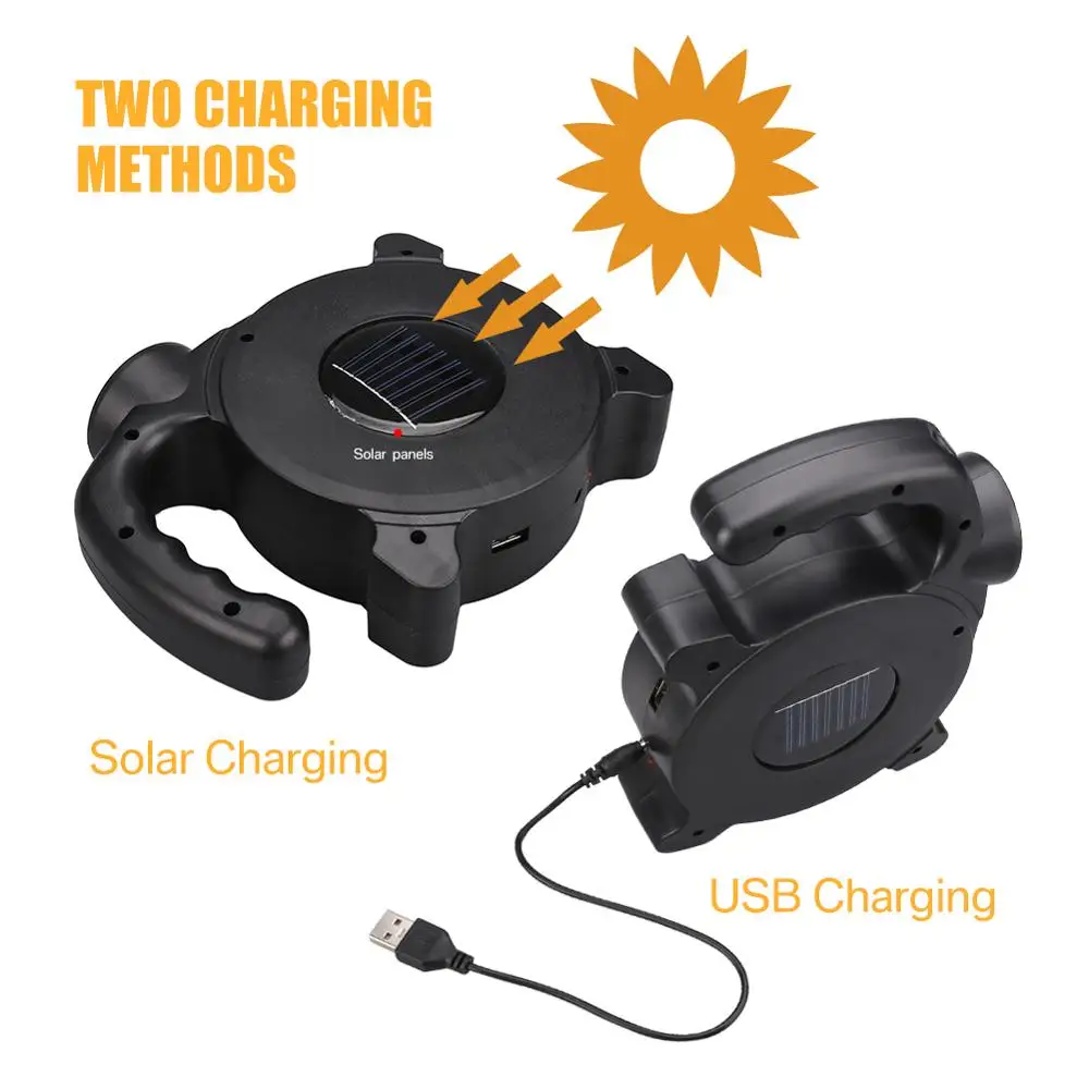 Внешний фонарь с аккумулятором USB COB для экстренного освещения палатки рабочего