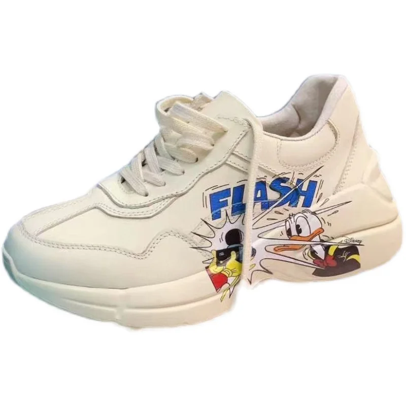 

new versatile spring thick-soled casual sneaker 2021 designer shoes women shoes platform sneakers