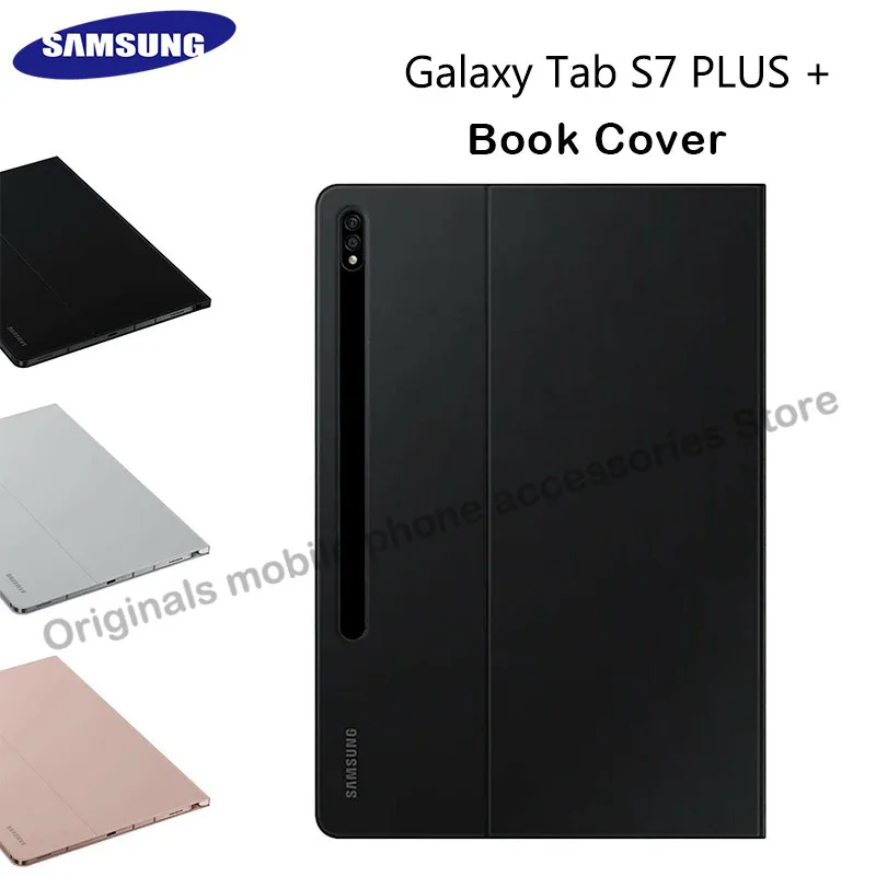 

Official 1:1 Samsung Galaxy Tab S7 SM-T870 Tab S7 plus S7+ T970 Book Table Cover Stand Magnetic Flip Cover Auto Sleep Wake Case