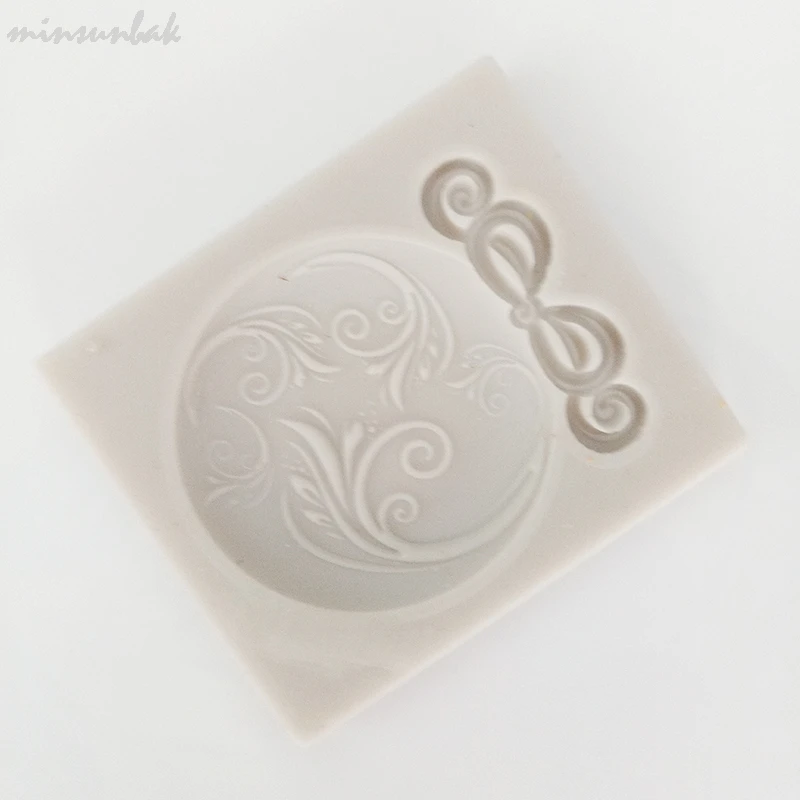 Minsunbak 1 шт. поделка китайский узел формы для торта силиконовая форма шоколада мыло