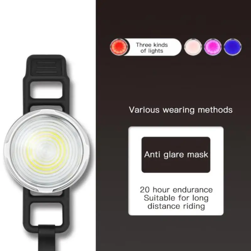 

Bike Light Headlight Handlebar Rear Lamp Cycling USB Charging Waterproof Flashlight Safety Tail Light MTB Bicycle Accessories