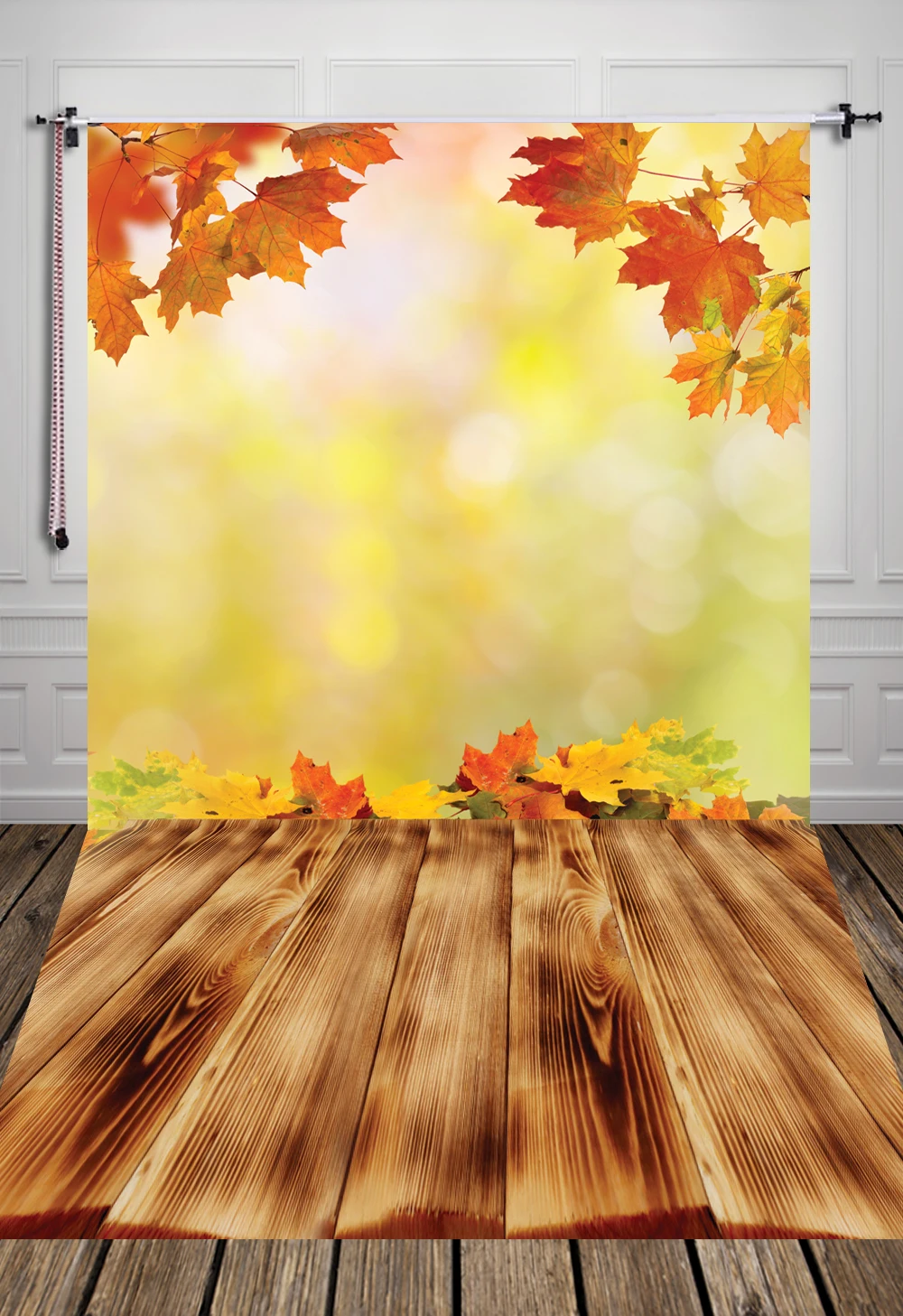 Осенний осенний фон для студийной фотосъемки новорожденных животных милый |