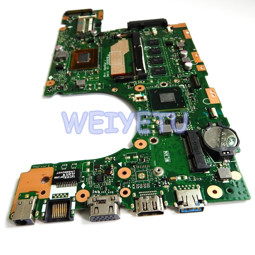 S400CA 4GB RAM 2117 / I3 /I5 I7 CPU Motherboard REV2.1 For ASUS S400C S500C S400CA S500CA Laptop Mainboard Tested Working